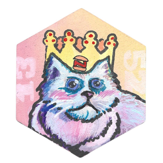 Cat King Magnet